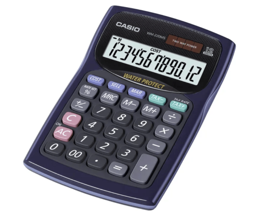 Máy tính CASIO WM220MS-BU - 50579