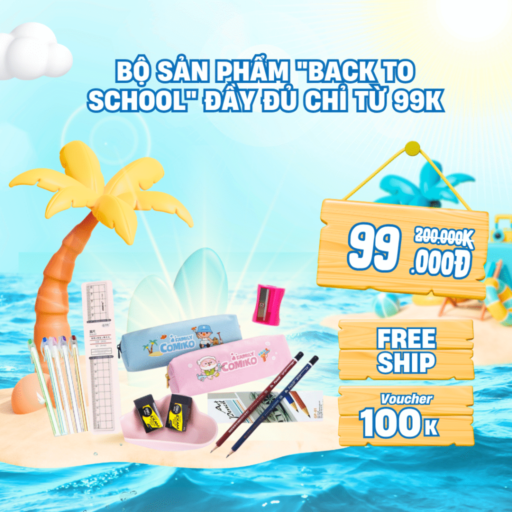 Bộ Sản Phẩm "Back to School"