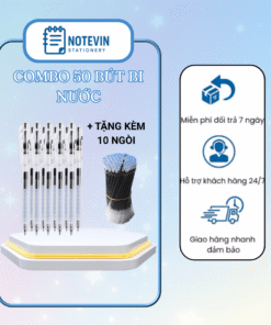 combo 50 bút notevin