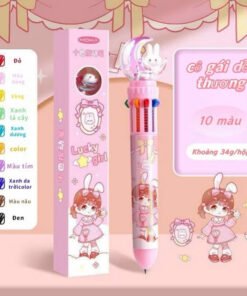 Bút Bi 10 Màu Phiên Bản Nâng Cấp Notevin